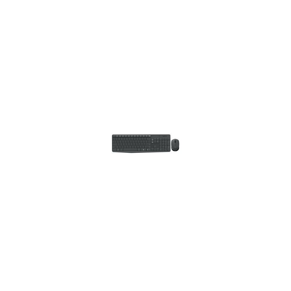 T+ratón Logitech Mk235 Wireless Negro (920-007919)