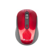 Ratón Ngs Óptico Wireless Rf 1600dpi Rojo (haze Red)