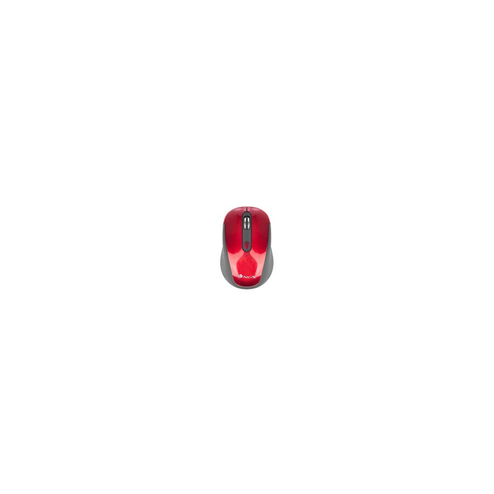 Ratón Ngs Óptico Wireless Rf 1600dpi Rojo (haze Red)