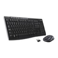 T+ratón Logitech Mk270 Wireless Negro (920-004513)