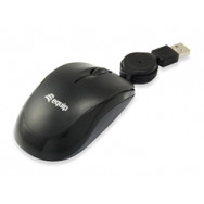 Ratón Equip Life Óptico Usb Retráctil Negro (eq245103)