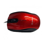 Ratón Unyka Uk-a800 Óptico Usb-a 1600dpi Rojo (50540)