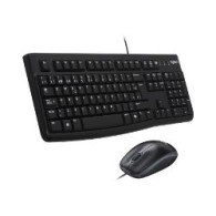 T+ratón Logitech Mk120 Usb 1000dpi Negro (920-002550)