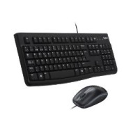 T+ratón Logitech Mk120 Usb 1000dpi Negro (920-002550)