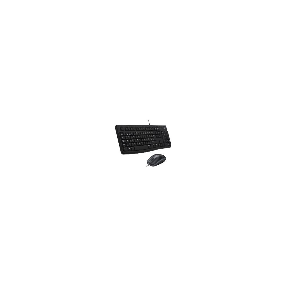 T+ratón Logitech Mk120 Usb 1000dpi Negro (920-002550)