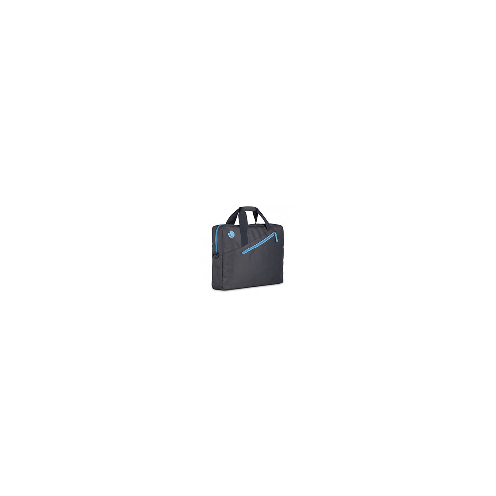 Maletin Ngs Monray 15.6 Nylon Negro/azul (ginger Blue)