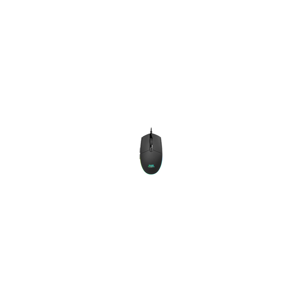 Ratón Mars Gaming Óptico Rgb Usb-a 3200dpi Negro (mmg)