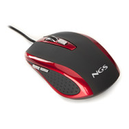 Ratón Ngs Óptico Usb-a 800dpi Rojo (tick Red)