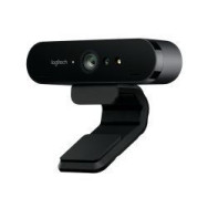 Webcam Logitech Brio 4k Micrófono Negra (960-001106)