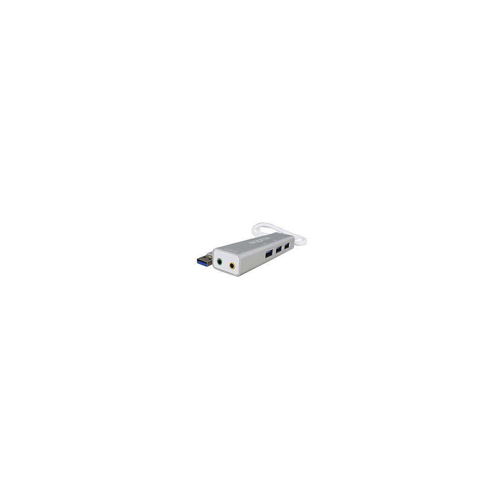 T. Sonido Approx Usb 5.1 + Hub 3xusb 3.0 (appusb51hub)