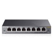 Switch Tp-link 8xrj45 Gbe Gestionado Negro (tl-sg108e)