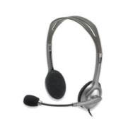Auricmicro Logitech H110 3.5mm Negro/plata(981-000271)