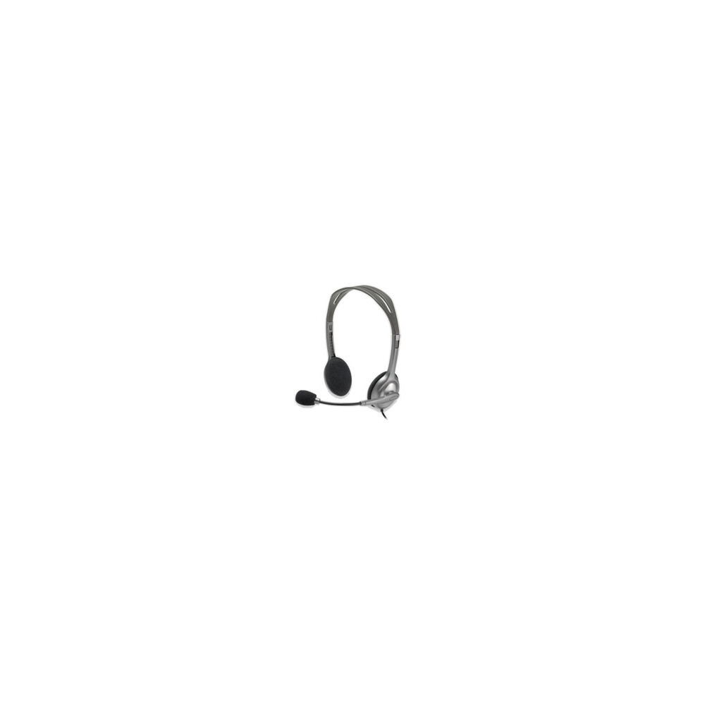 Auricmicro Logitech H110 3.5mm Negro/plata(981-000271)