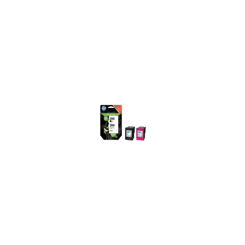 Tinta Hp 300 Pack Tricolor/negro (cn637ee)