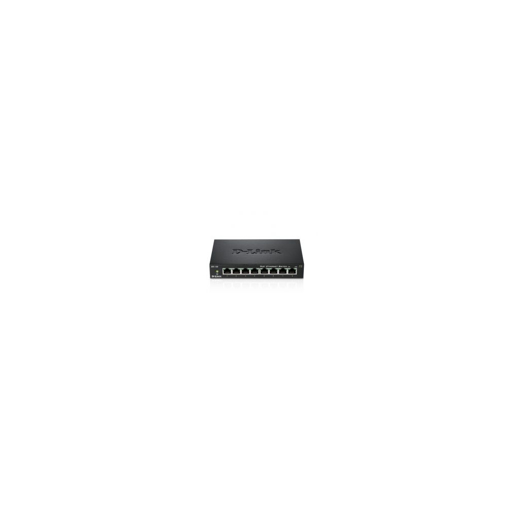 Switch D-link 8p 10/100 Metallic (des-108)