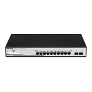 Switch D-link 8xrj45 Gbe 2xsfp Rack Negro (dgs-1210-10)