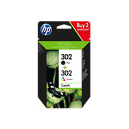 Tinta Hp 302 Pack Tricolor/negro 4ml/3.5ml (x4d37ae)