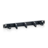 Panel Organizador De Cables Equip Rack Negro (eq327311)