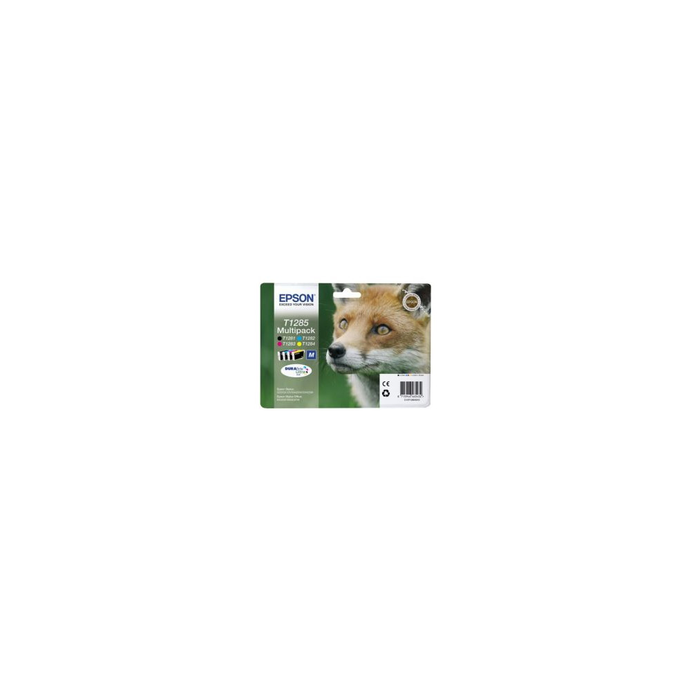 Tinta Epson T1285 Pack Negro/tricolor (c13t12854012)