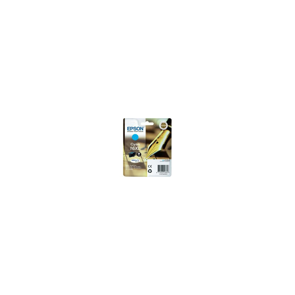 Tinta Epson 16xl T1632 Pluma Cyan (c13t1632401