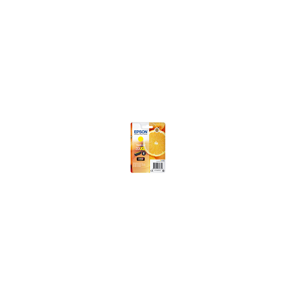 Tinta Epson 33xl T336 Amarillo 8.9ml (c13t33644012)