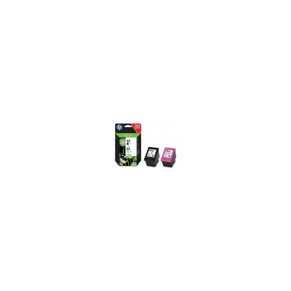 Tinta Hp 62 Pack Tricolor/negro (n9j71ae)