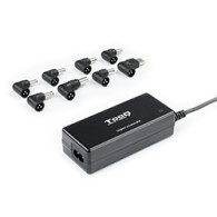 Cargador Tooq 65w 8 Dc 1xusb Negro (tqlc-65bs02at)