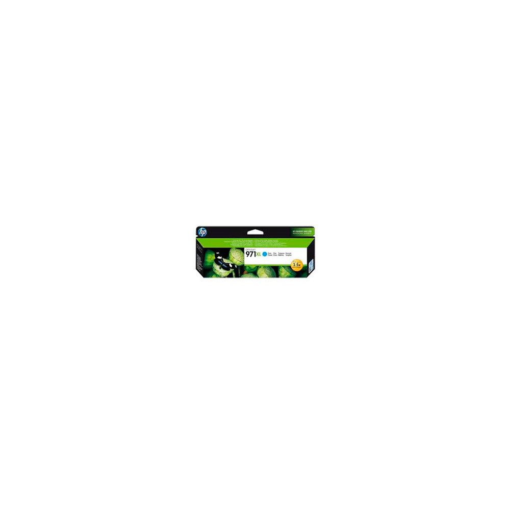 Tinta Hp 971xl Cian 86.5ml 6600 Páginas (cn626ae)