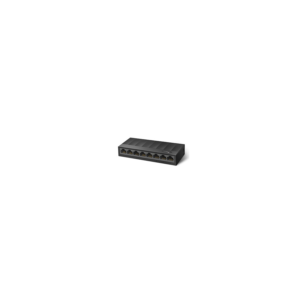 Switch Tp-link 8xrj45 Gbe Negro (ls1008g)