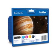 Tinta Brother Pack Negro/tricolor (lc1240valbp)