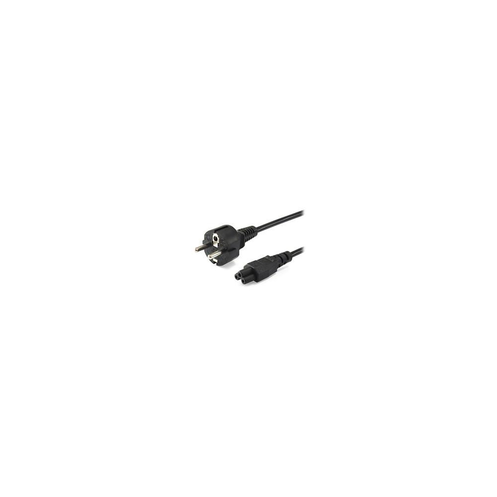 Cable Equip Schuko/m A C5/h 1.8m Negro (eq112150)