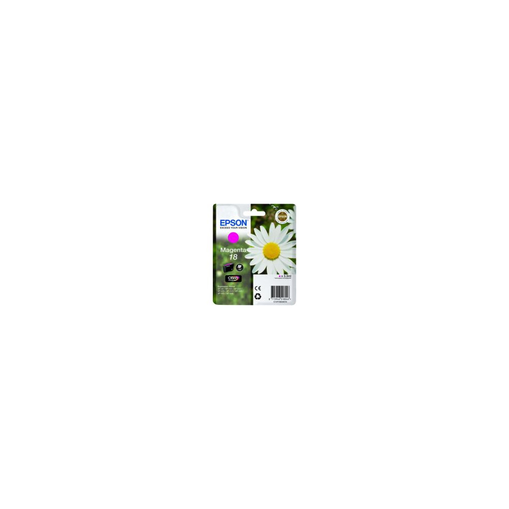 Tinta Epson 18 T1803 Magenta 3.3ml 180pág(c13t18034012)