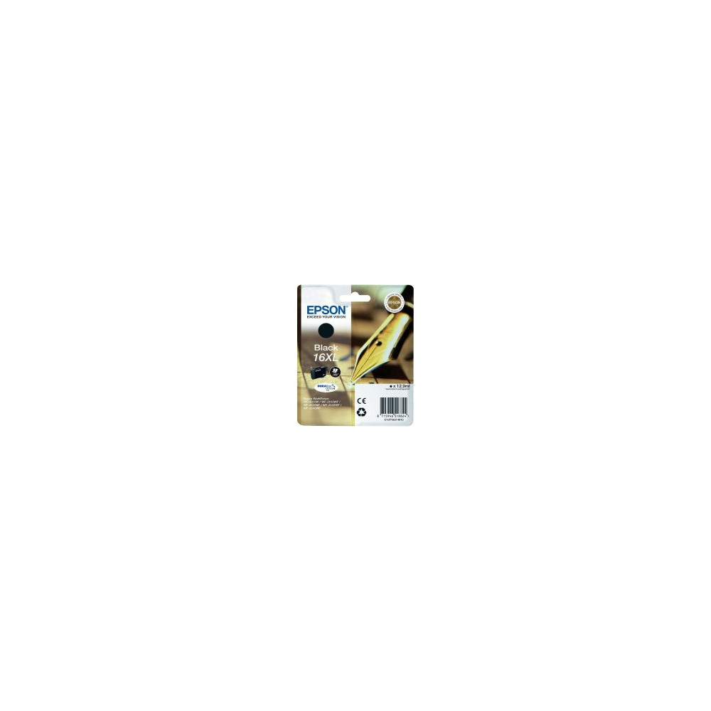 Tinta Epson 16xl T1631 Negro 12.9ml (c13t16314012)