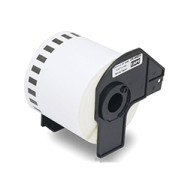 Cinta De Papel Brother 62mm Negro/blanco (dk-44205)
