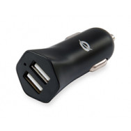 Cargador Coche Conceptronic 2usb-a 12w (carden03b)