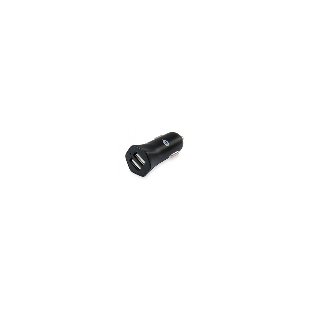 Cargador Coche Conceptronic 2usb-a 12w (carden03b)
