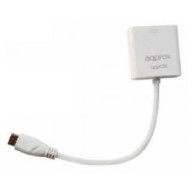 Cable Approx Vga/m A Mini Hdmi/h Blanco (appc20)