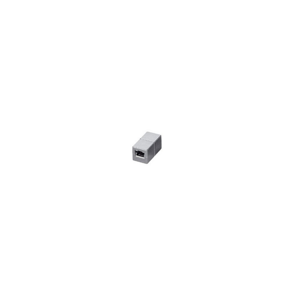 Conector Equip Rj45/h A Rj45/h Cat6 Metálico (eq121169)