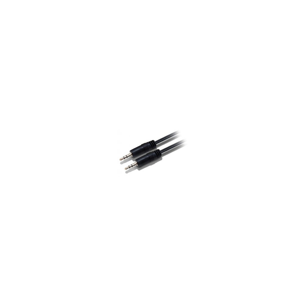 Cable Equip 3.5mm/m A 3.5mm/m 2.5m Negro (eq14708107)