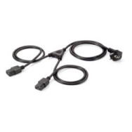 Cable Equip Schuko/m A 2xc13/h 18m Negro (eq112220)