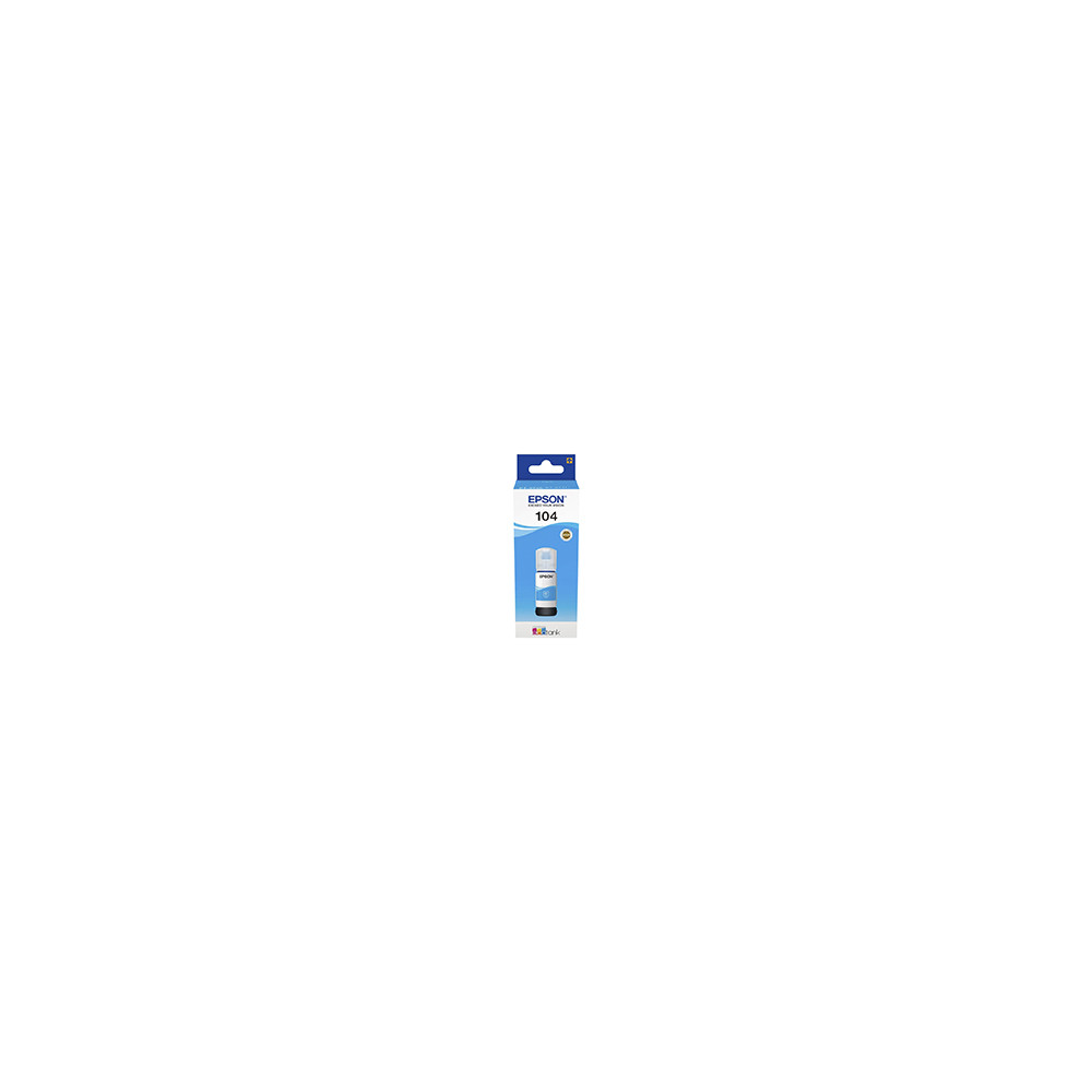 Tinta Epson Ecotank 104 Cian 65ml (c13t00p240)
