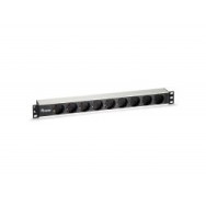 Regleta Equip 9 Tomas Cable 2m Rack 19" 1u (eq333292)