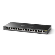 Switch Tp-link 16xrj45 Gbe Negro (tl-sg116e)
