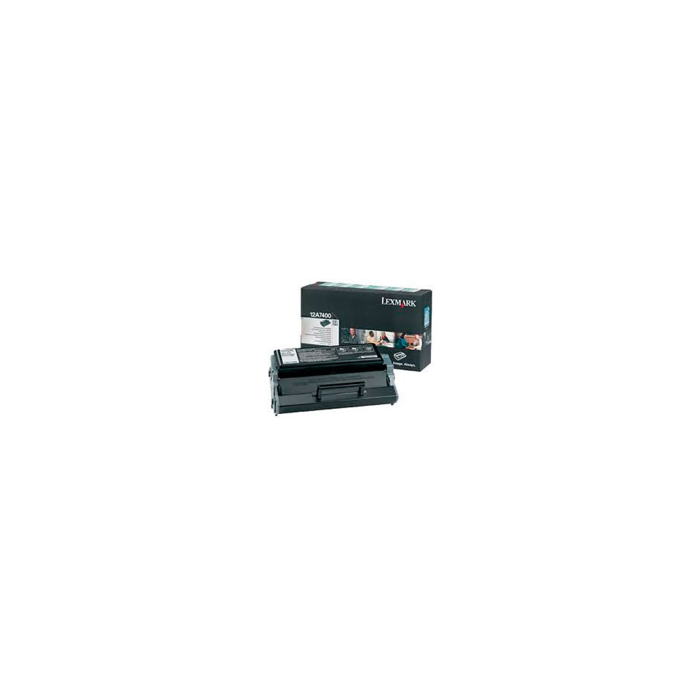 Toner Lexmark Laser Negro 3000 Páginas (12a7400)