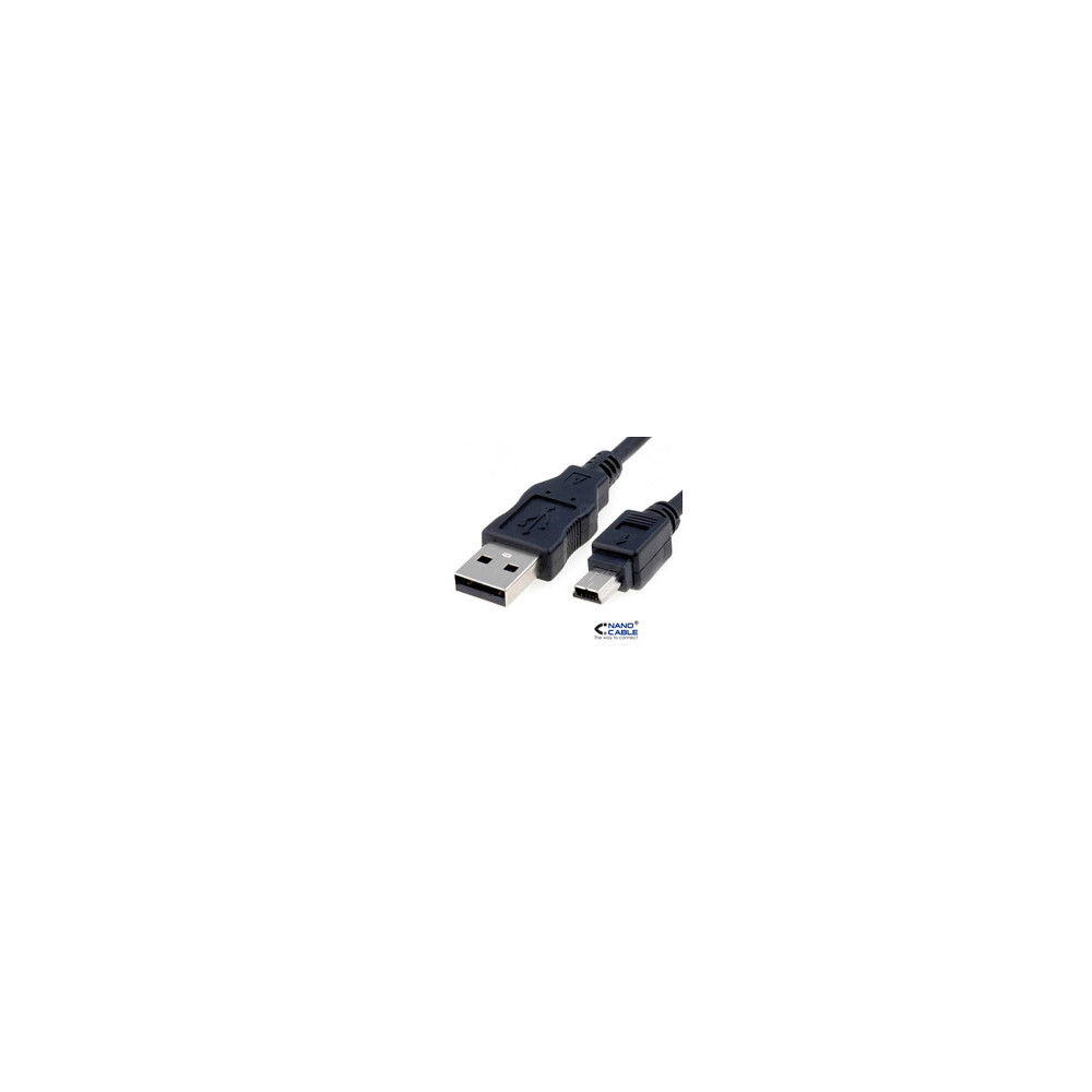 Nanocable Usb-a/m A Mini Usb-b/m 1.8m Negro(10.01.0402)