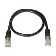 Nanocable Rj45 Cat6 Utp Awg24 0.5m Negro(10.20.0400-bk)