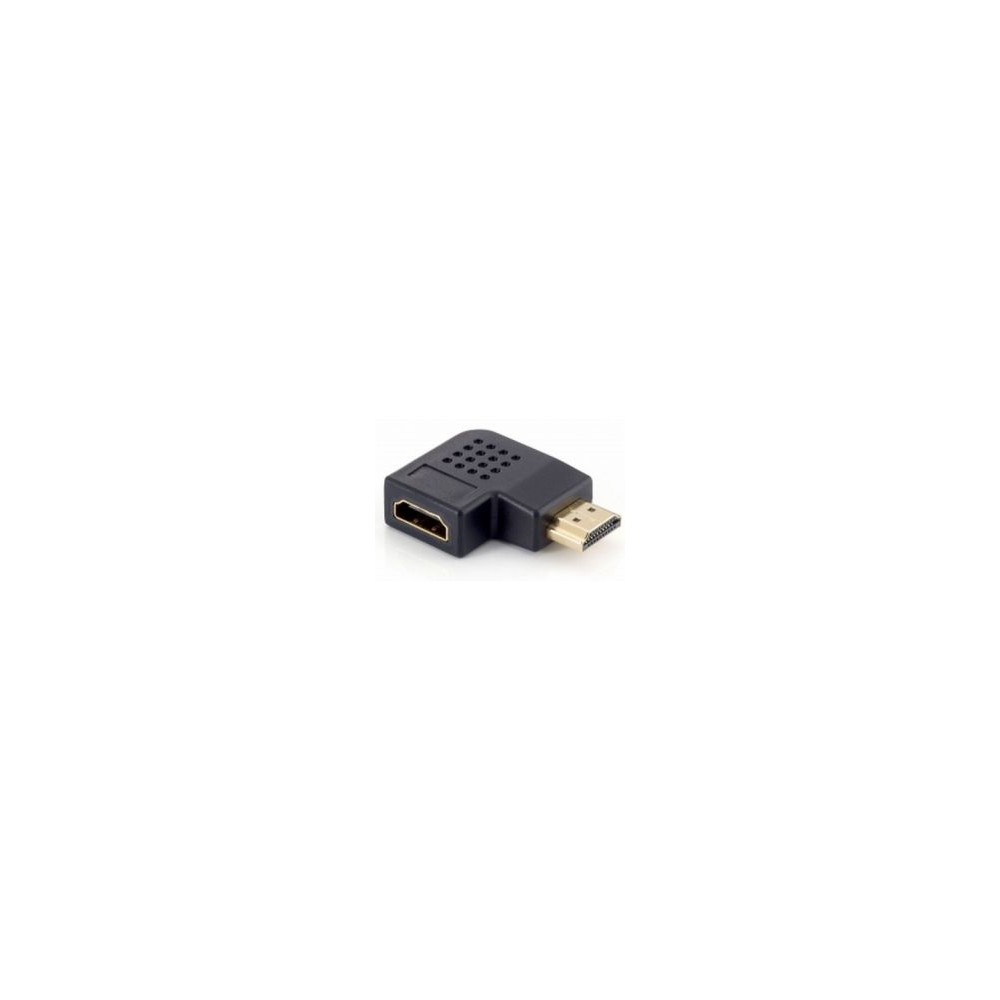 Adaptador Equip Hdmi/m A Hdmi/h 90º Negro (eq118910)