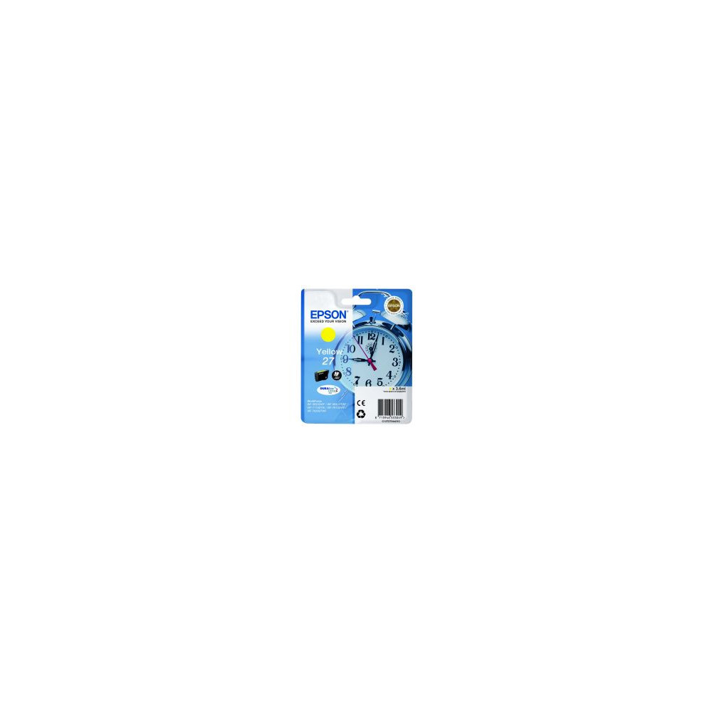 Tinta Epson 27 T2704 Amarillo 3.6ml 300pág(c13t27044012
