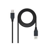 Nanocable Usb-a/m A Usb-a/m 2m Negro (10.01.1002-bk)