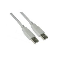 Nanocable Usb-a/m A Usb-a/m 1m Beige (10.01.0302)